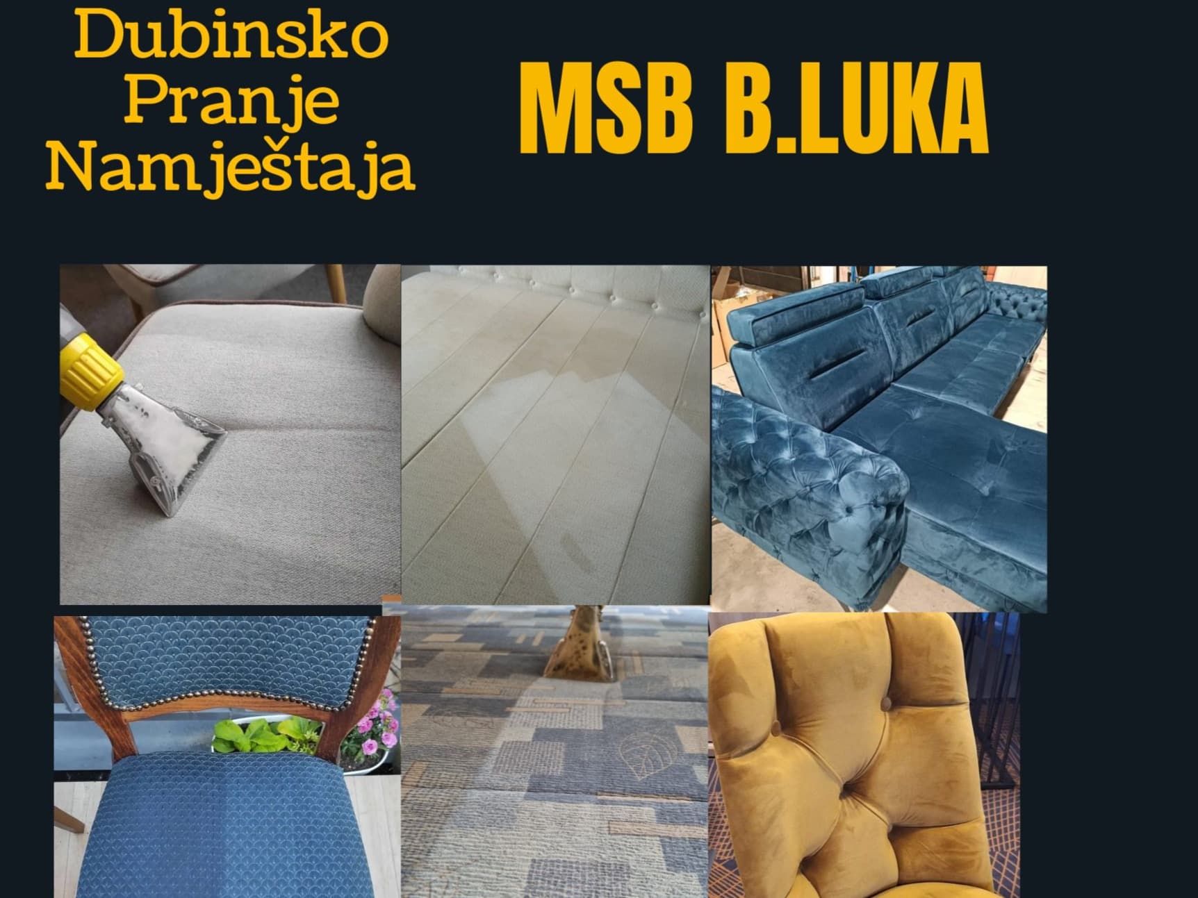 MSB Dubinsko pranje namjestaja